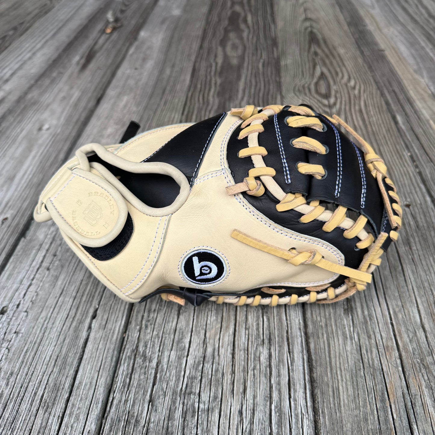 Open Back ADJ Catcher's Mitt, Next Play Pro Kip LTD '25